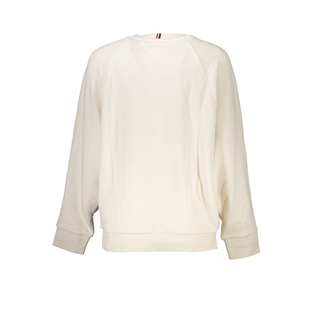 Beige Cotton Women's Sweatshirt