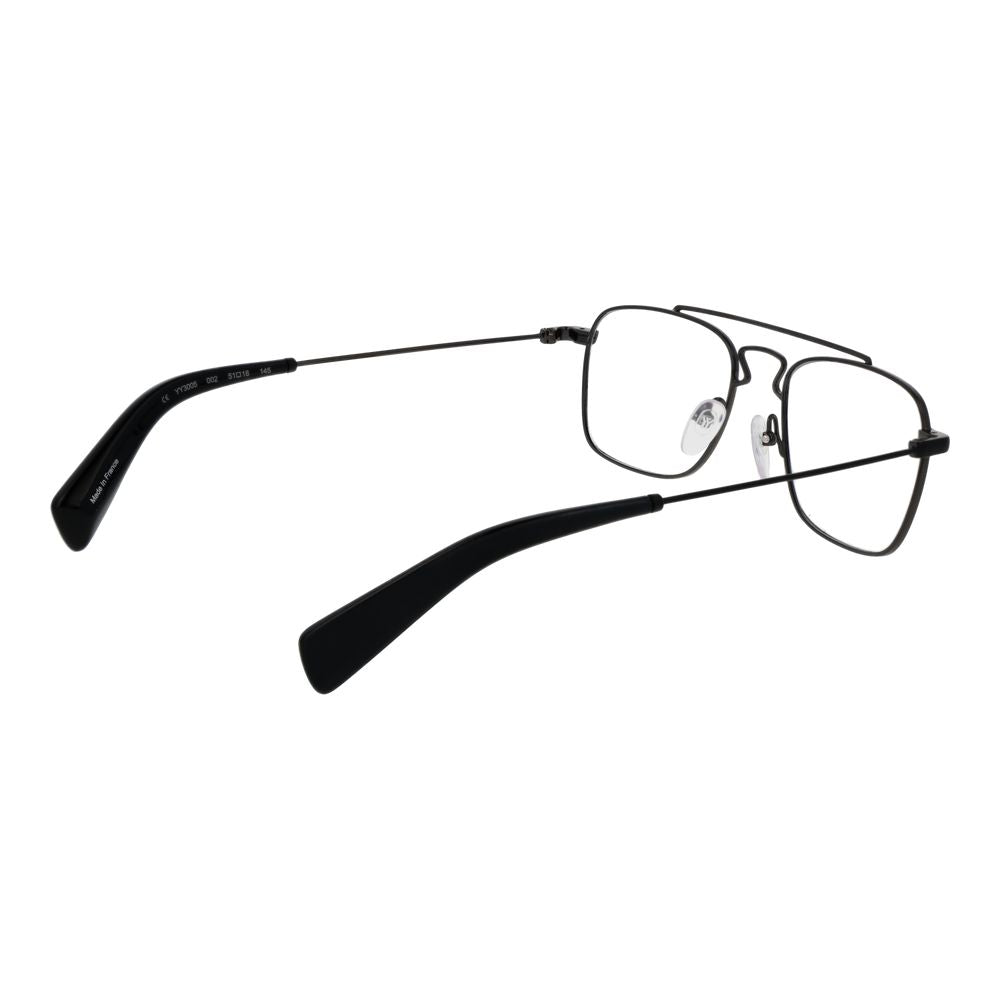 Black Metal Glasses (Frames)