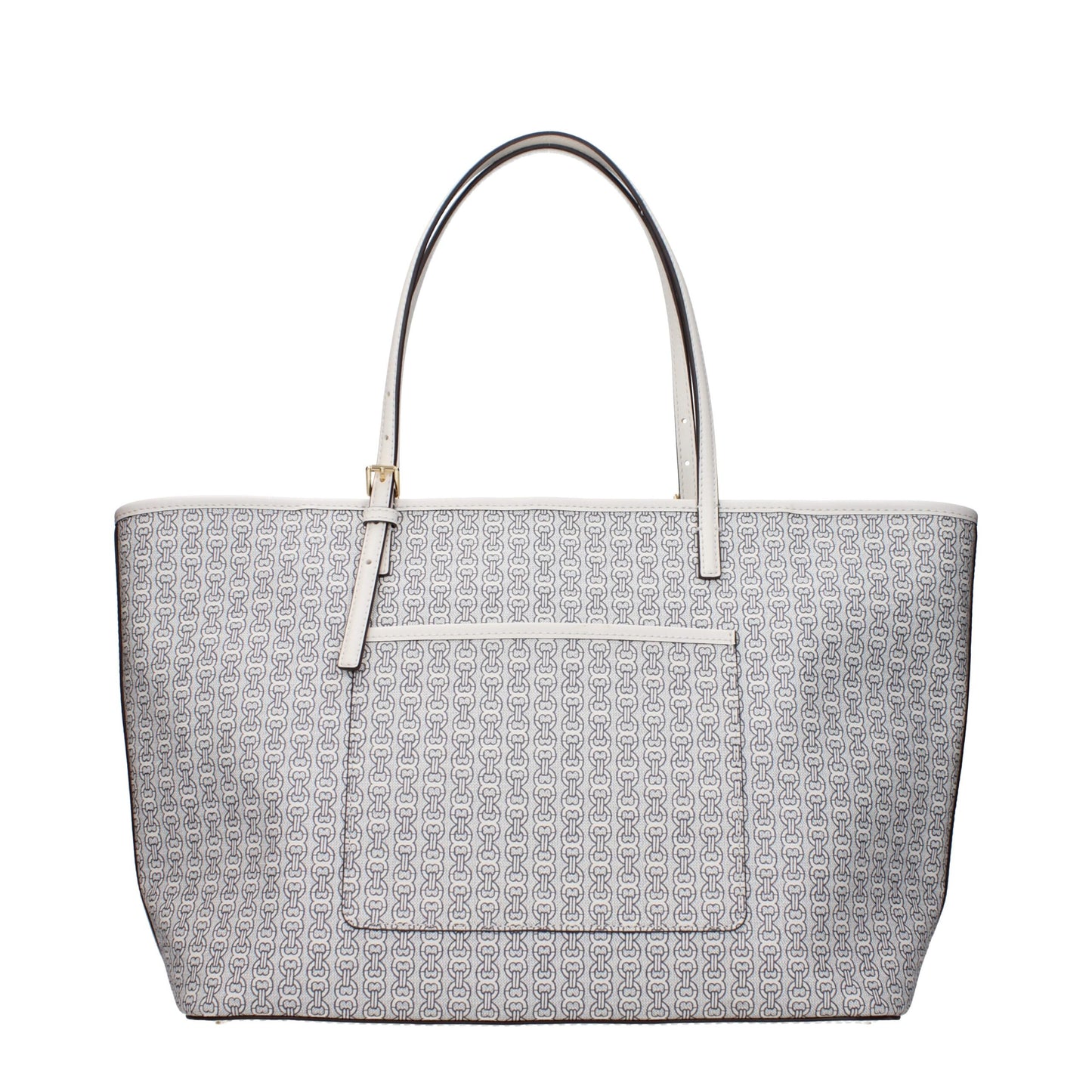 Beige Leather Shoulder Bag