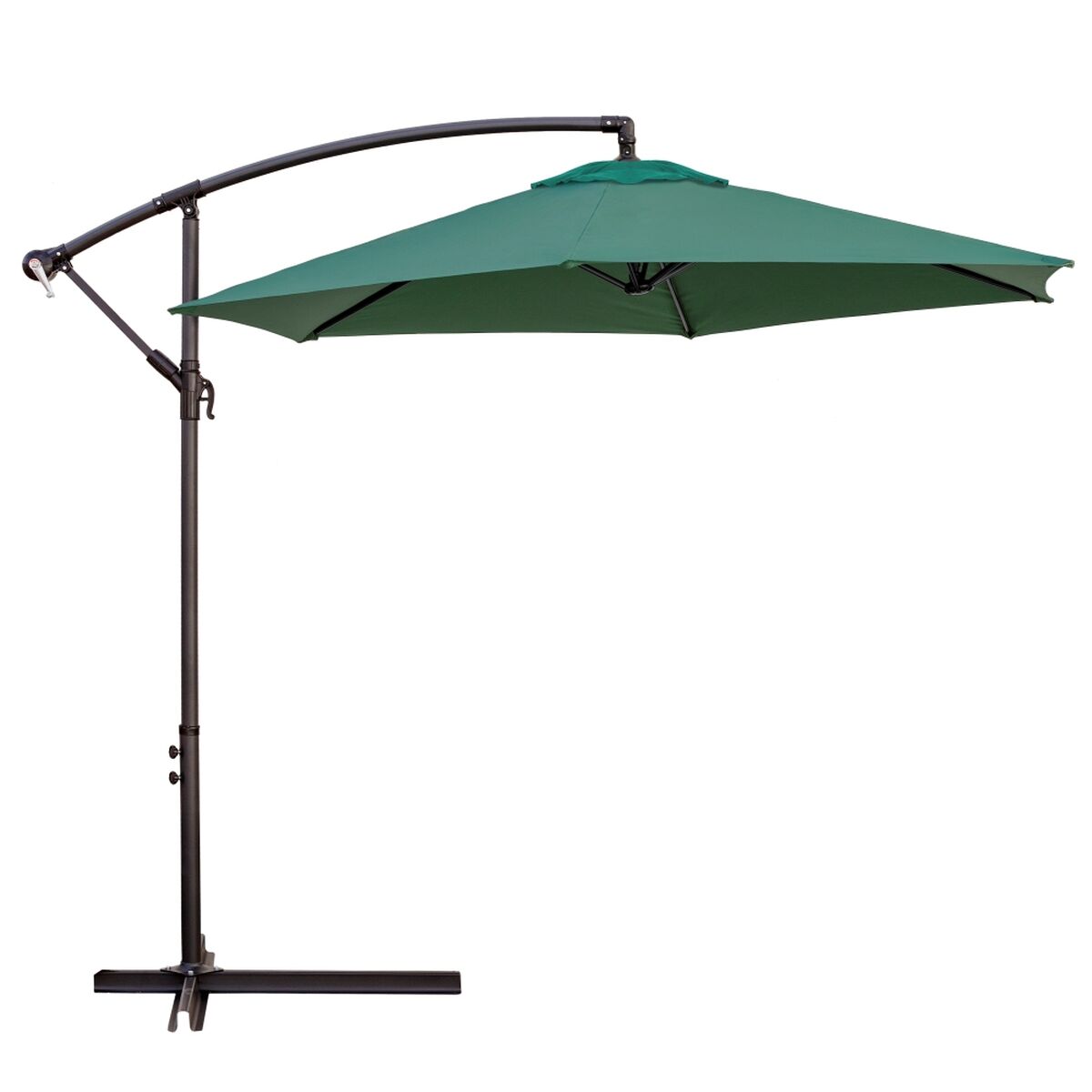 Parasol Monty Aluminium Grøn 270 cm