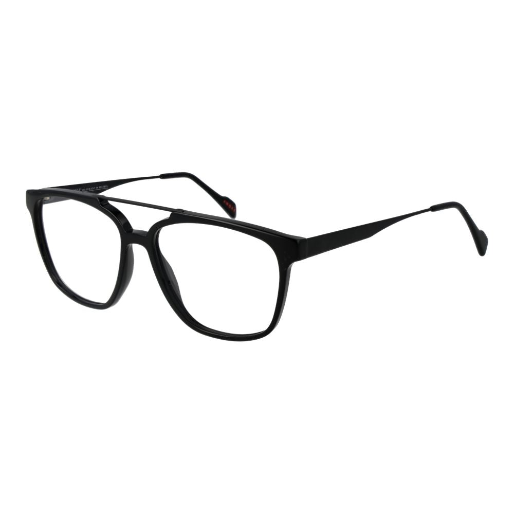 Black Metal Glasses (Frames)