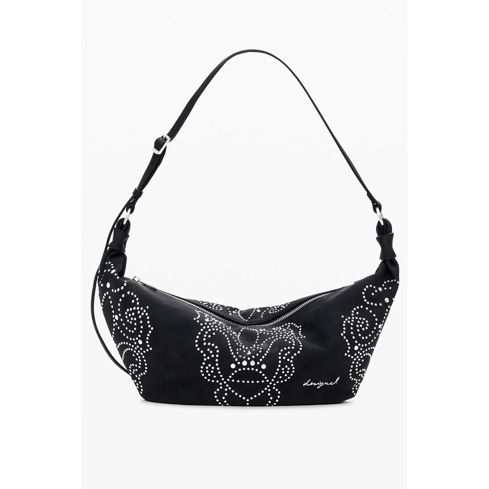 Nero Poliuretano Women Handbag