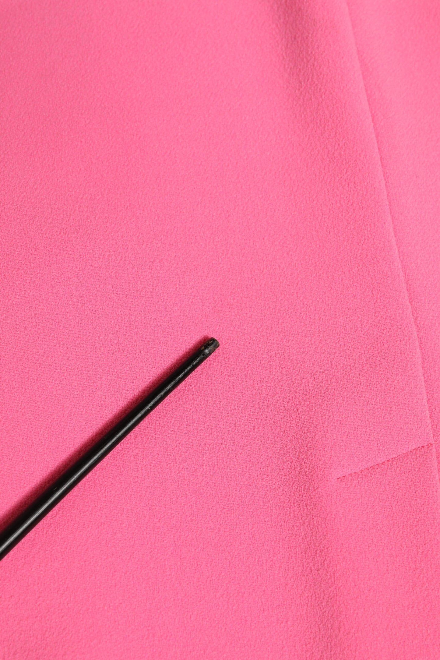 Pink Polyester Long Sleeves Sheath Midi Dress