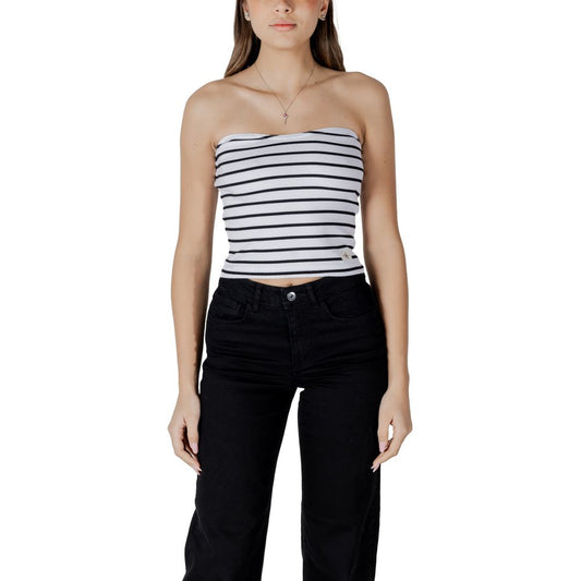 White Recycled Cotton Top