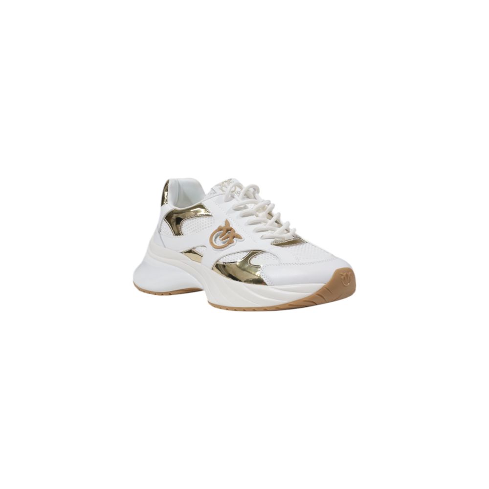 White Leather Chunky Sneakers
