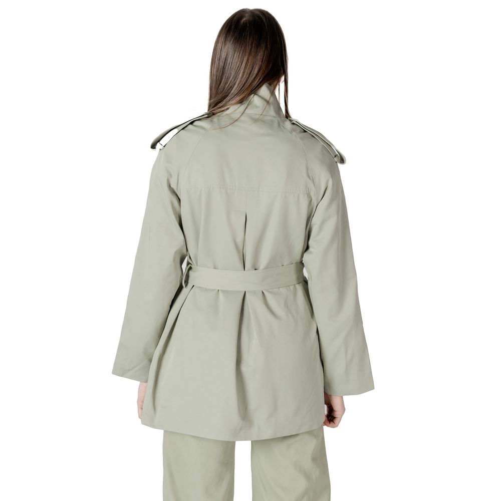 Bicolor Cotton Parka