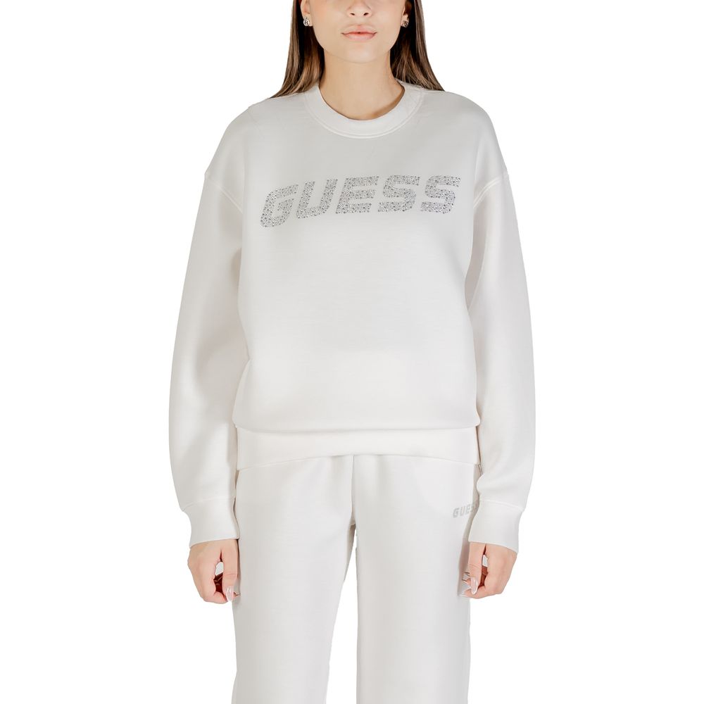 Cream Viscose Sweatshirt