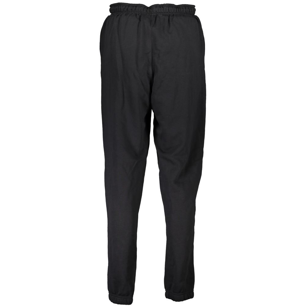 Black Cotton Women Sweatpants