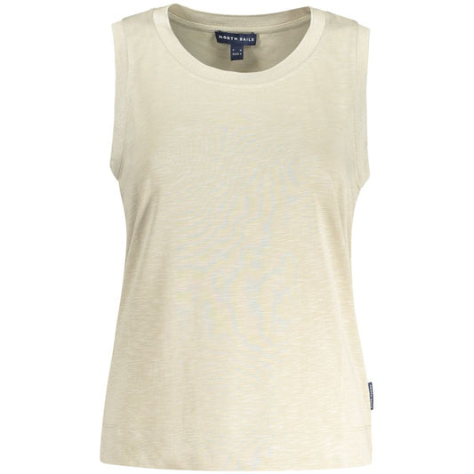 Beige Modal Women Tank Top
