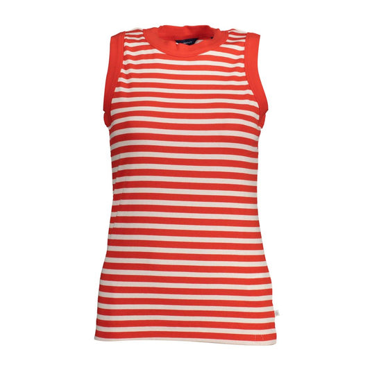 Red Organic Cotton Women Tank Top