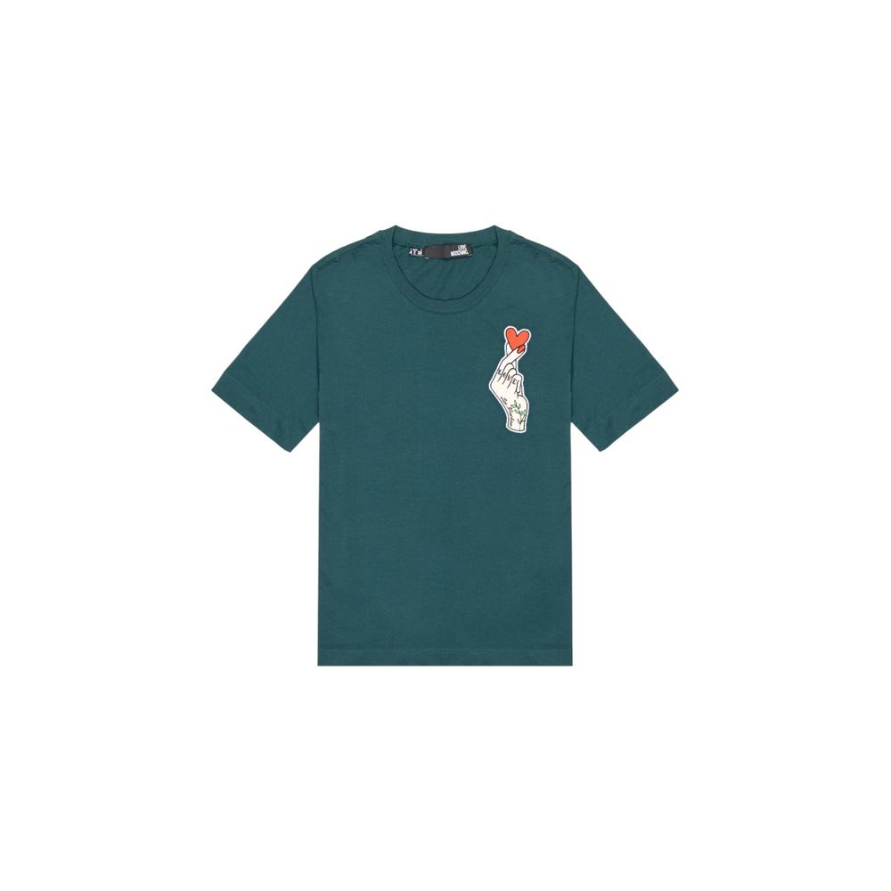 Black Cotton T-Shirt