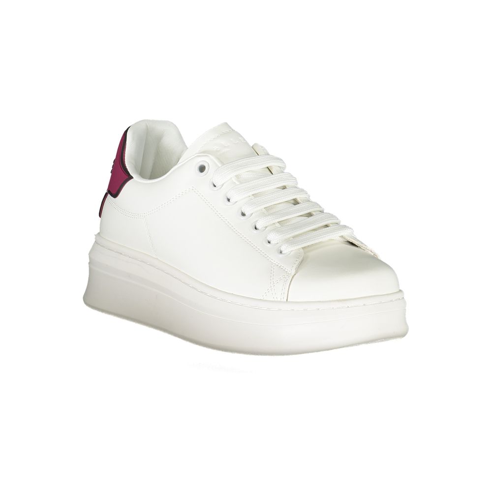 Rosso Poliuretano Women Sneaker
