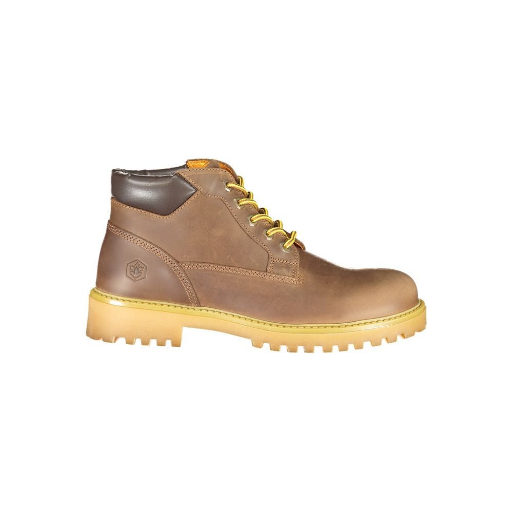 Marrone Leather Men's Sneaker