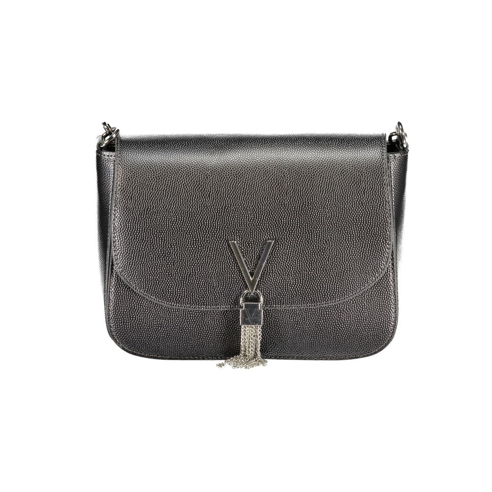 Grey Polyurethane Women's Bag
