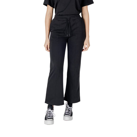 Black Cotton Joggers (Workout Pants)