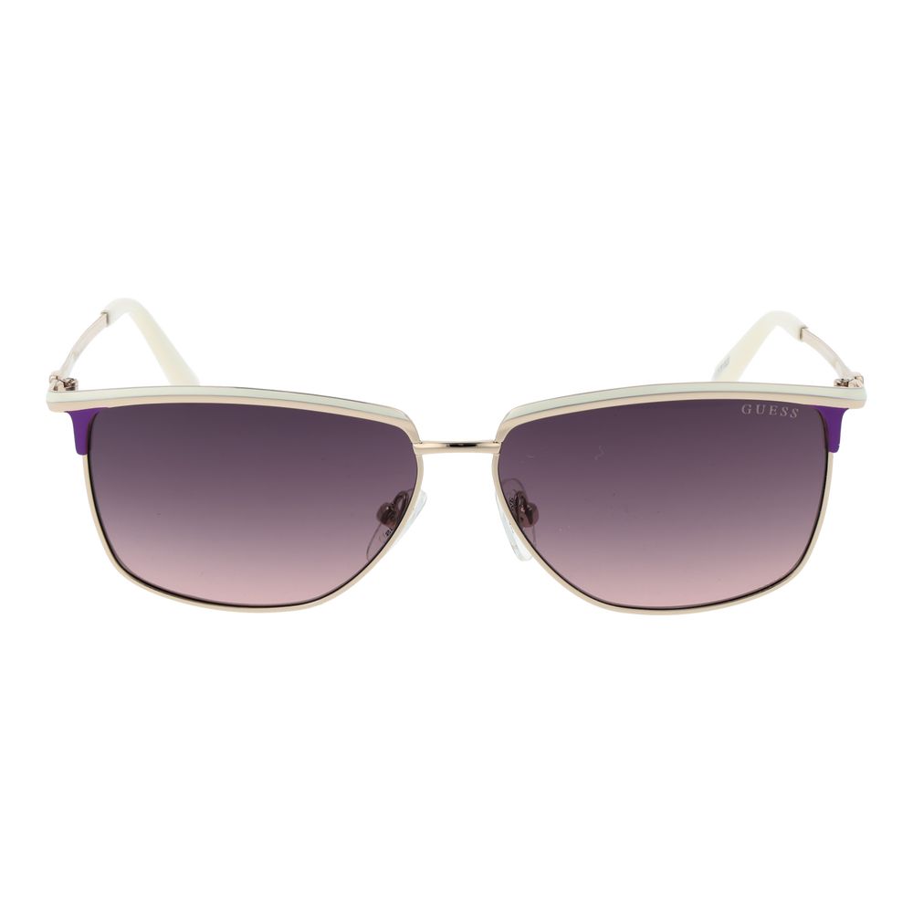 White Metal Sunglasses