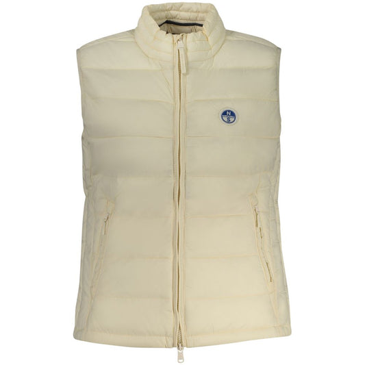 Bianco Polyester Woman Vest