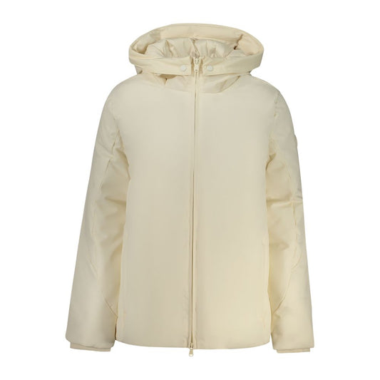 Bianco Polyester Women's Jacket