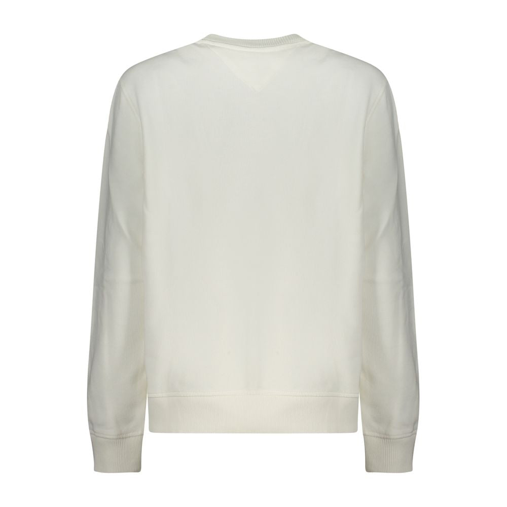 Bianco Cotton Women Sweatshirt