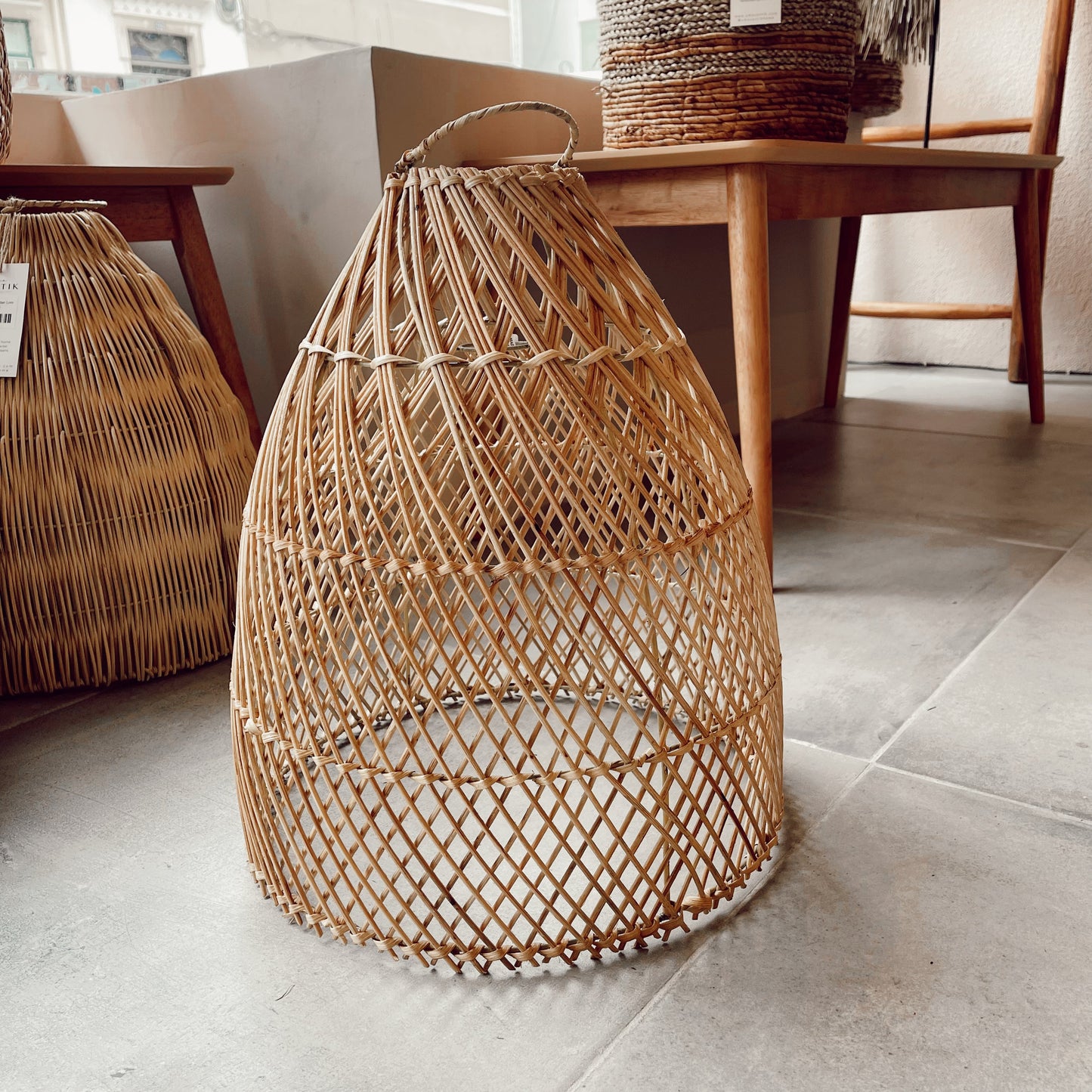 Rattanlampeskærm Laga
