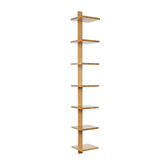 Design vægreol med 7 lag