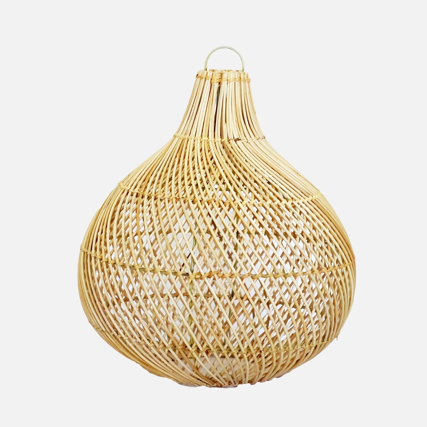 Rattanlampeskærm Mandala