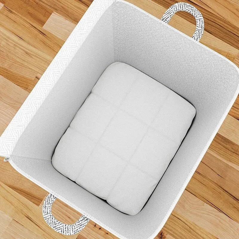1pc Household Large Capacity Storage Bag Non-woven Material, Closet