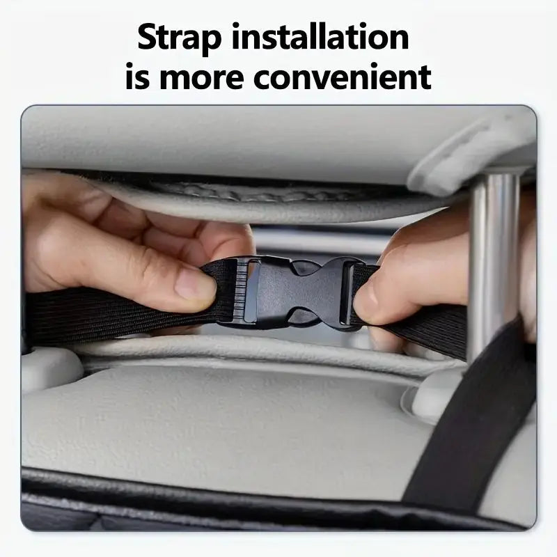Multi-Function Car Seat Back Organizer | Portable Foldable Design with