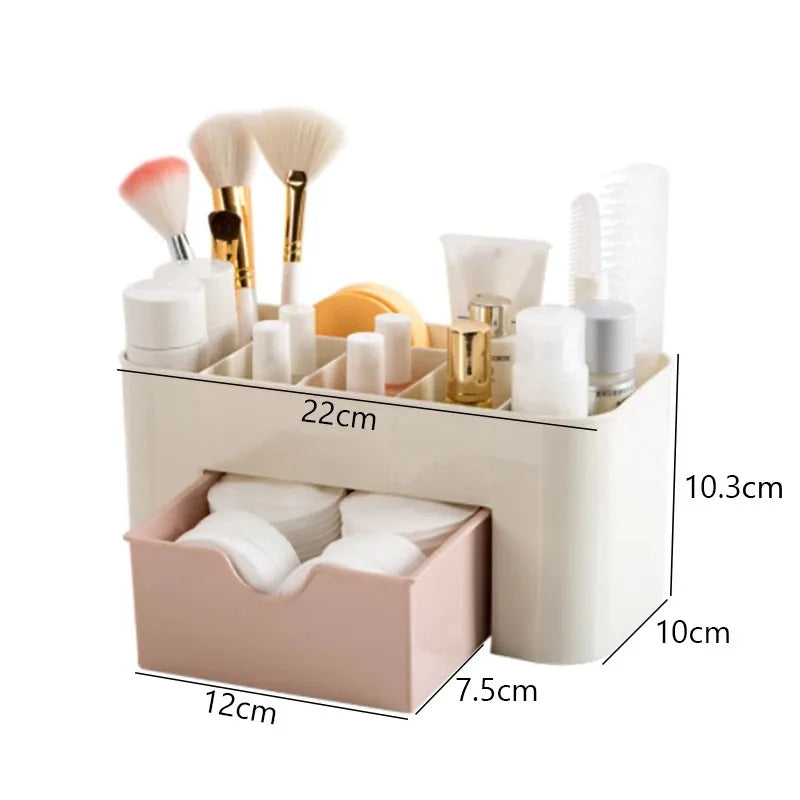 Nails Art Plastic Organizer Container Gel Polish Remover Cleaning