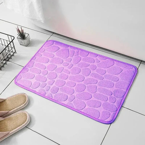 Memory foam bademåtte i velour