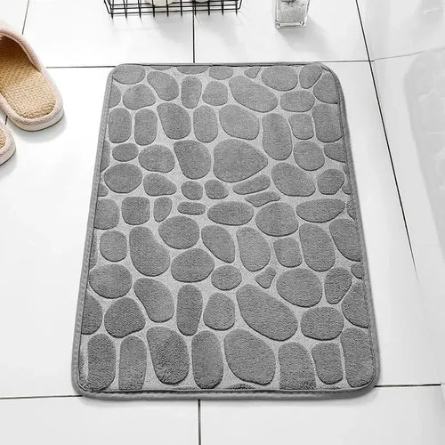 Memory foam bademåtte i velour